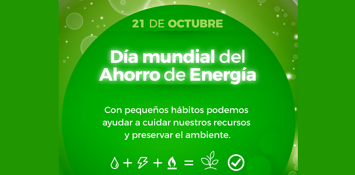 Día Mundial del Ahorro de Energía Ministerio de Energía y Recursos